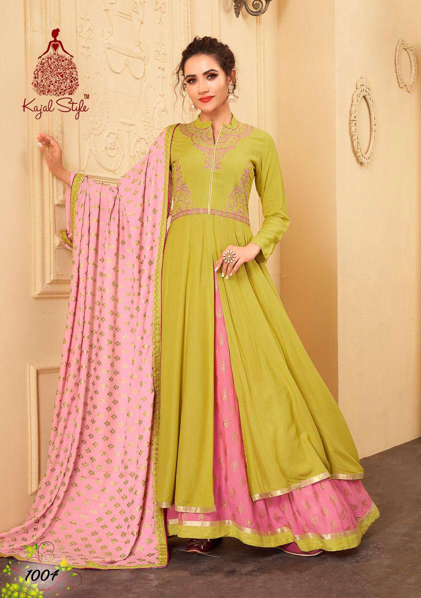 Gulzar Vol-1 Kajal Style Rayon Wholesale Kurti Gulzar Vol-1 Kajal Style Rayon Wholesale Kurti